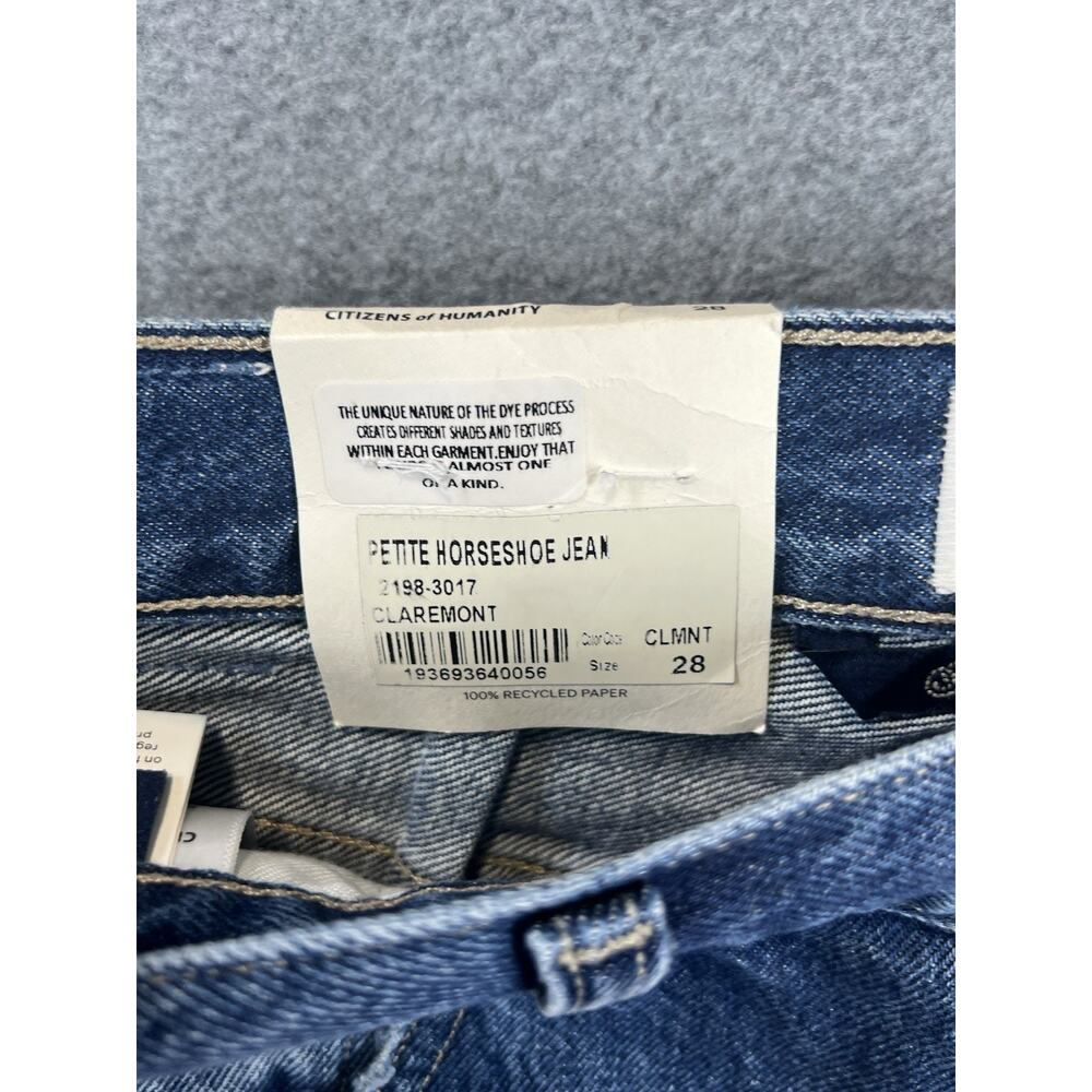 Citizens of Humanity Petite Horseshoe Jeans Size 28 in Claremont - Picture 8 of 10